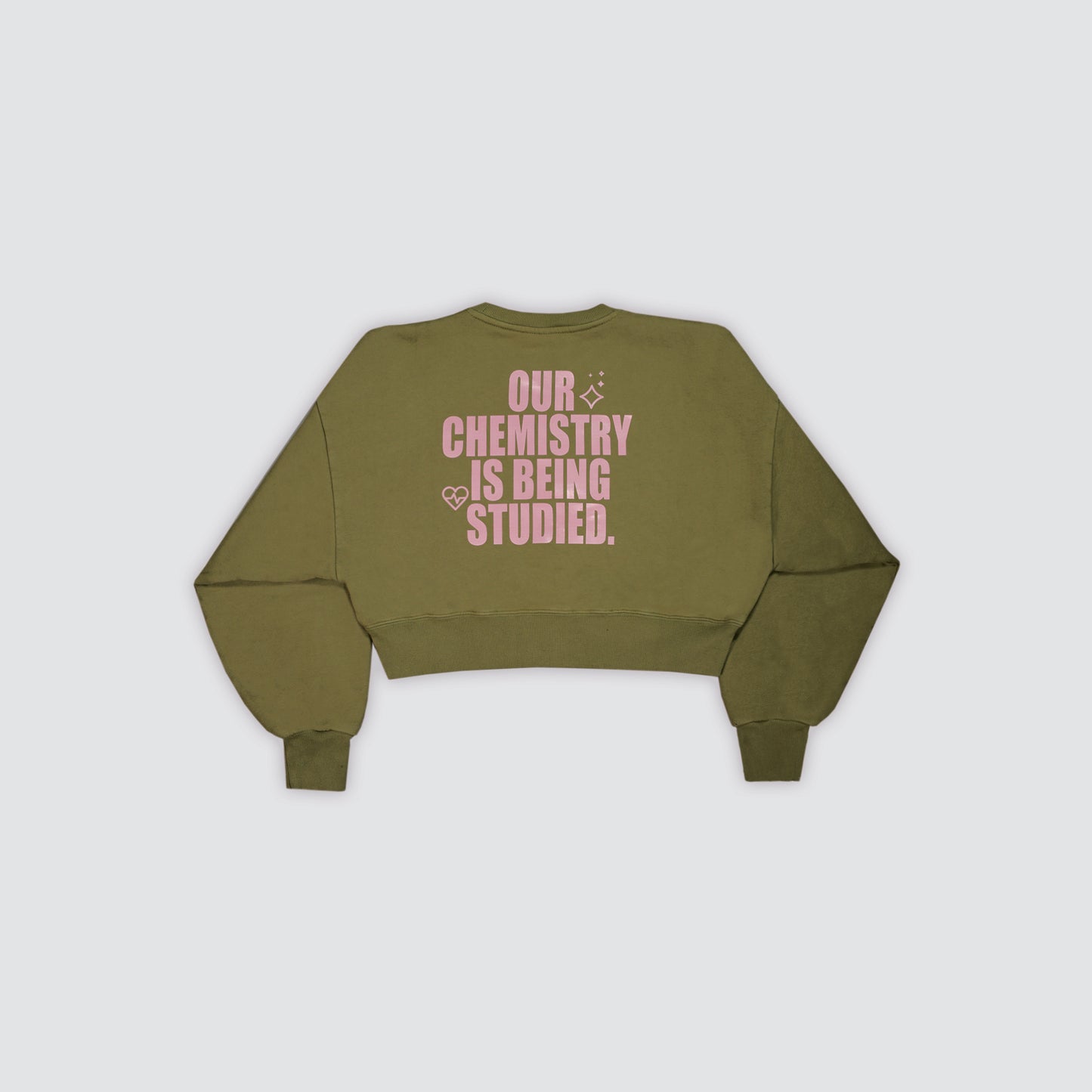 Chemistry Crop Sweatshirt