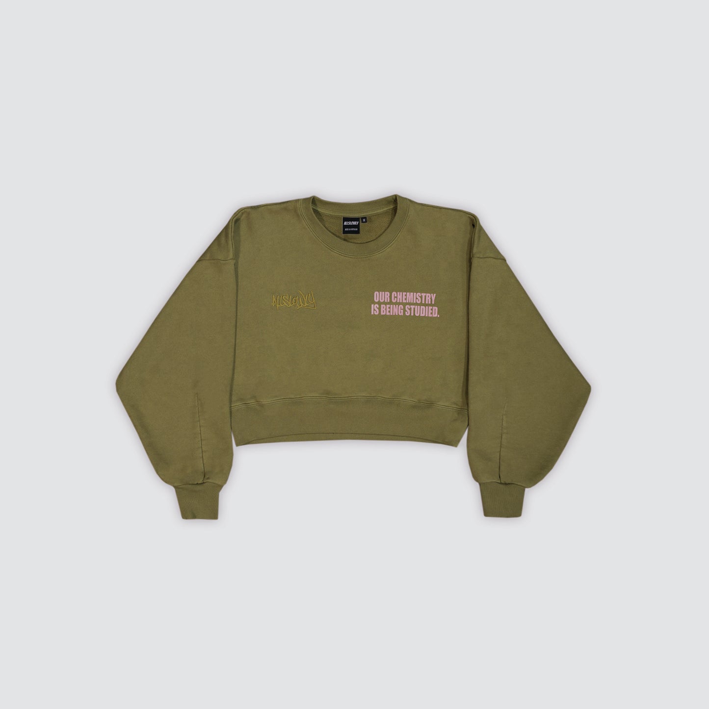 Chemistry Crop Sweatshirt