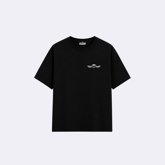 Black Walk Tee