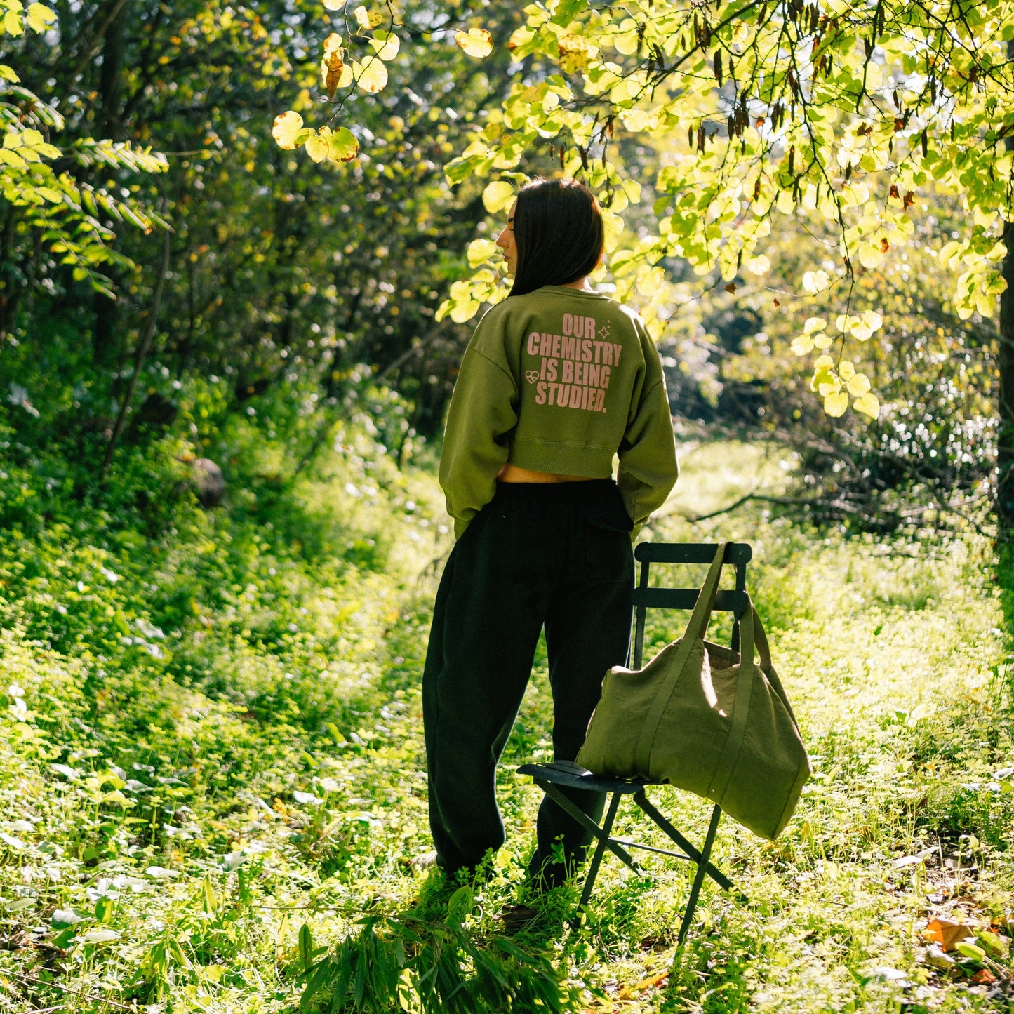 Green Tote Bag