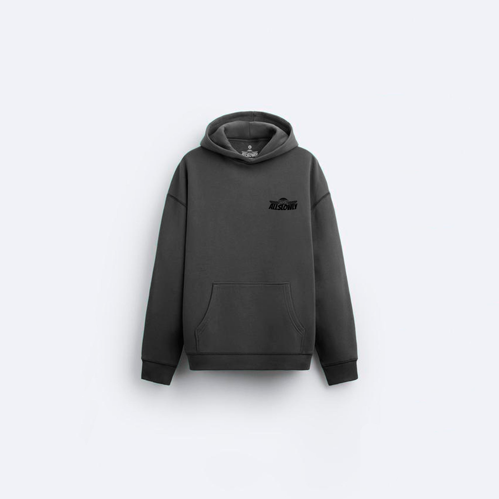 Basic grey hoodie best sale