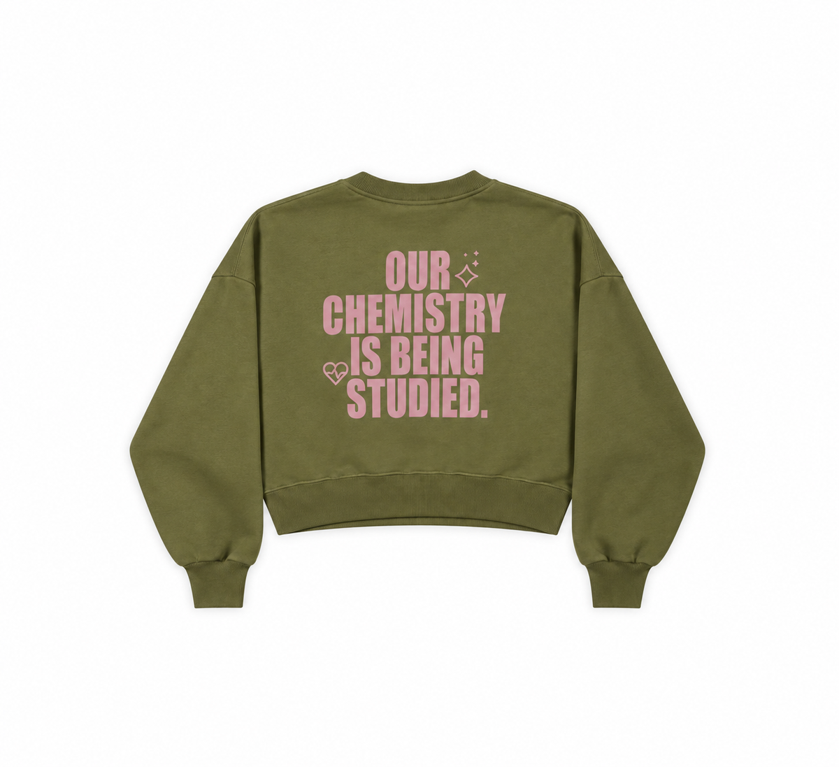 Chemistry Crop Sweatshirt