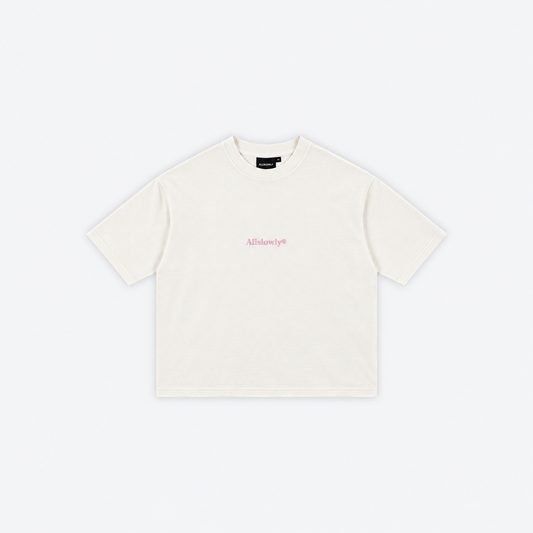Cropped Tee Pink