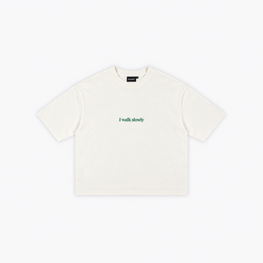 Cropped Tee Green